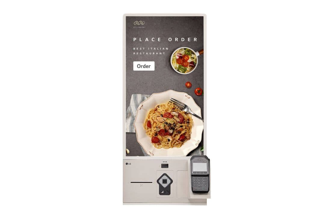 27” LG Self-ordering Kiosk