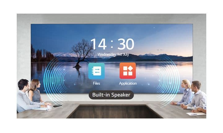 All-in-One LED Screen with Built-in Speaker