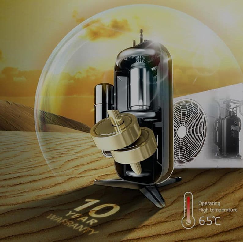 Tropical Dual Inverter Compressor™