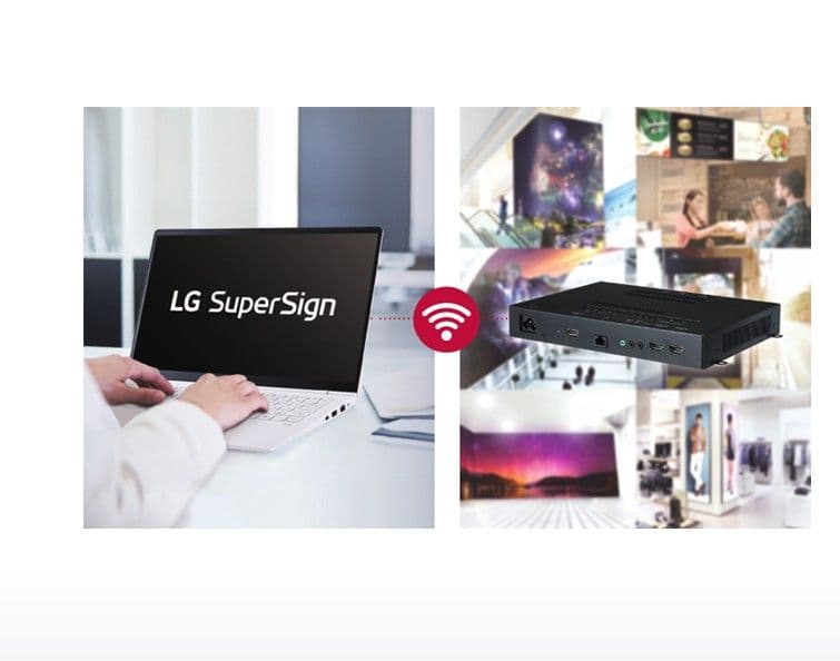 Compatibility with LG SuperSign Solutions
