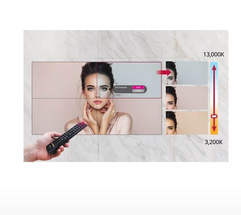 User Convenience Easy Color Adjustment