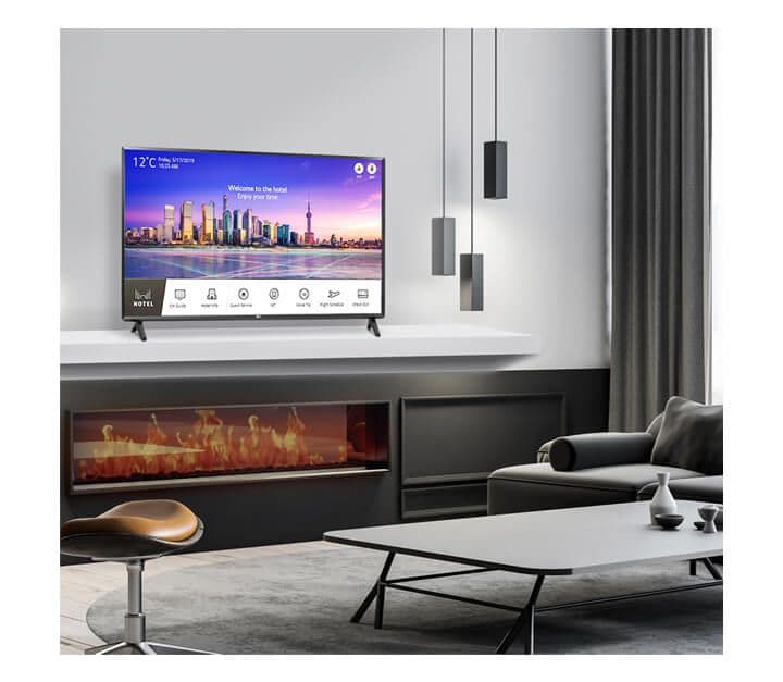 A standard Smart Hotel TV with Pro:Centric Smart