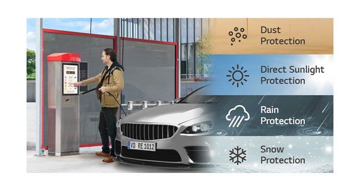 Secured Protection with IP65 Design