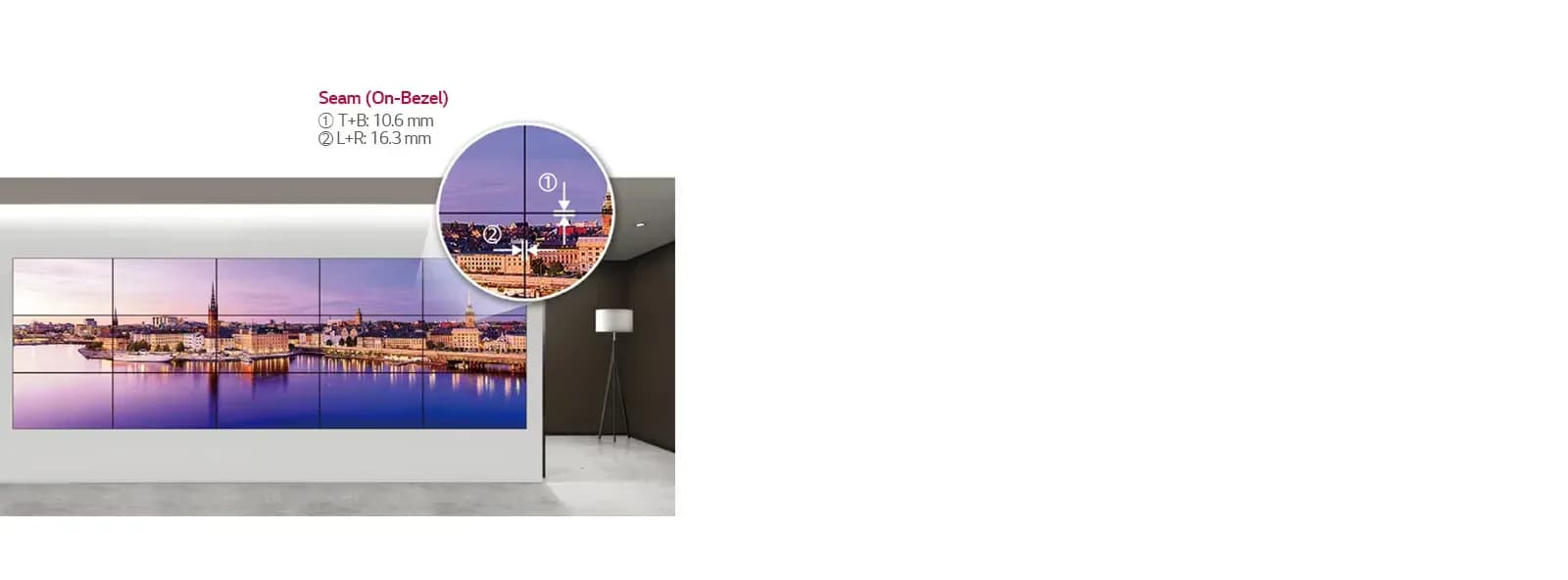 Wallpaper OLED Signage