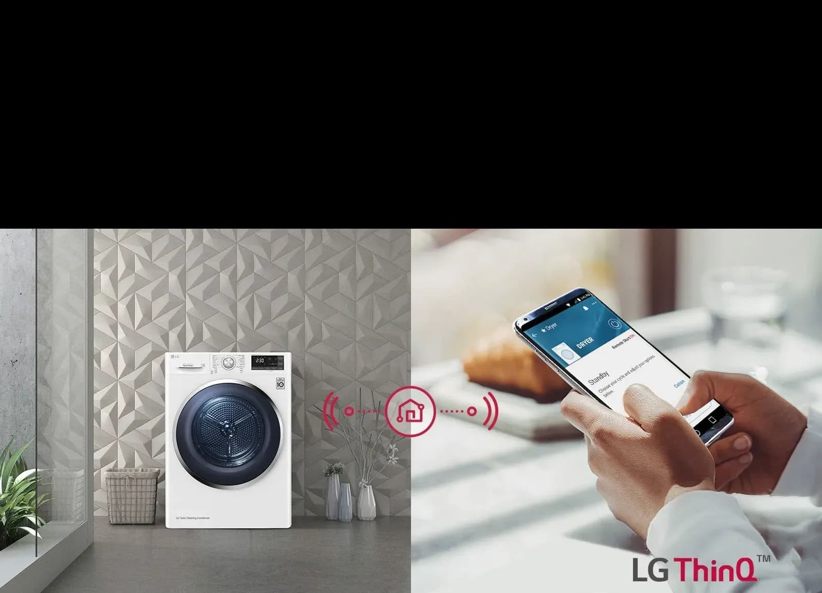 Add more convenience with LG ThinQ™