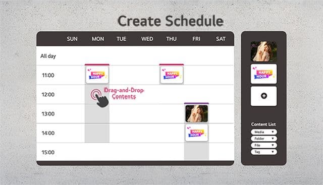 Drag & Drop Scheduling