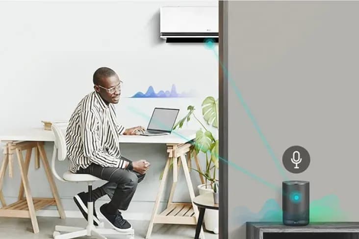 Smart living begins with LG ThinQ™