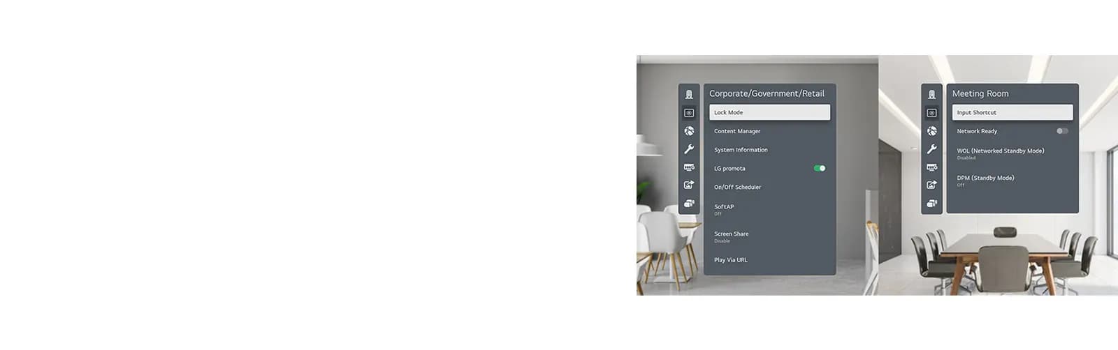 Easy Menu Setup for Vertical Needs