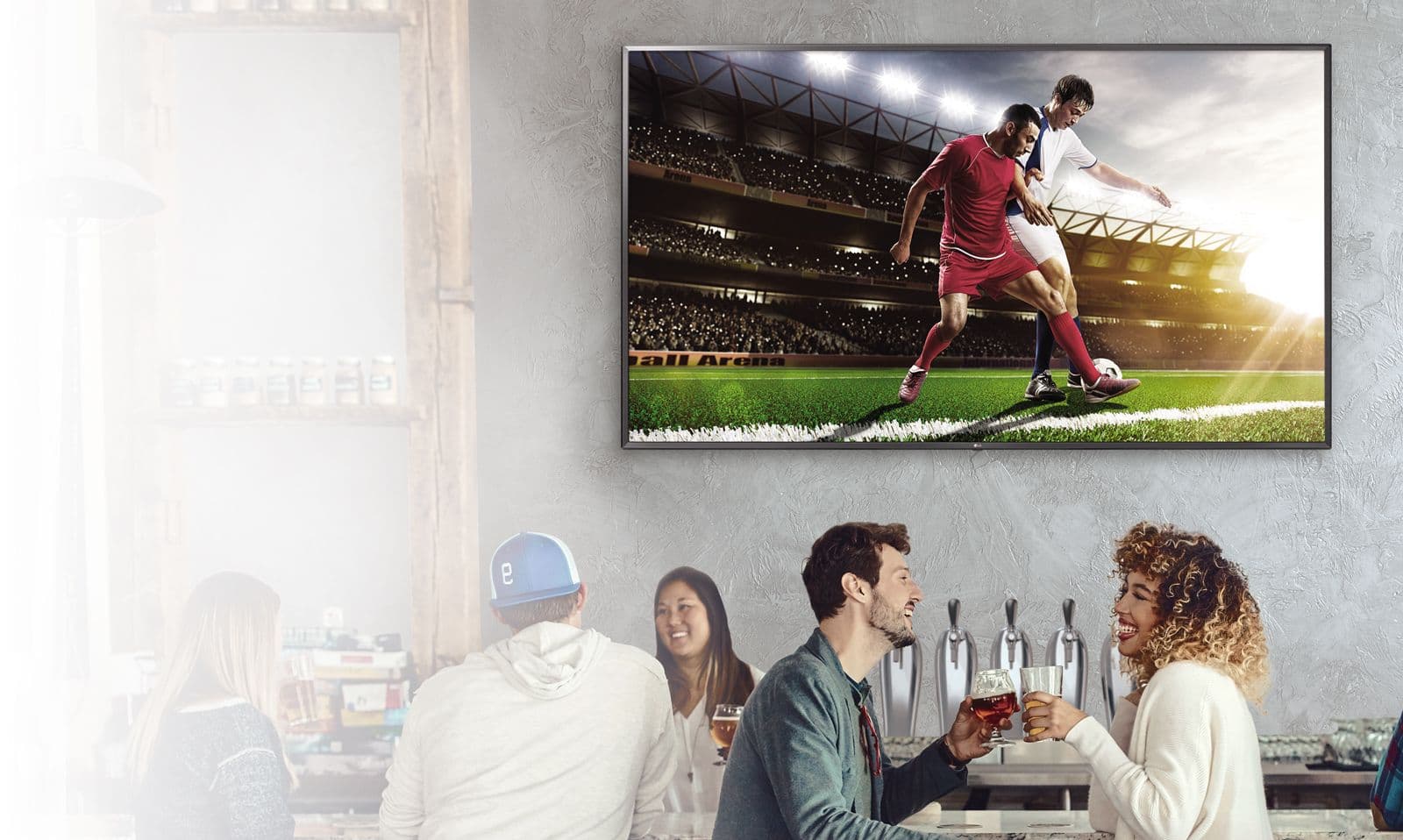 UHD Commercial TV with Essential Smart Function