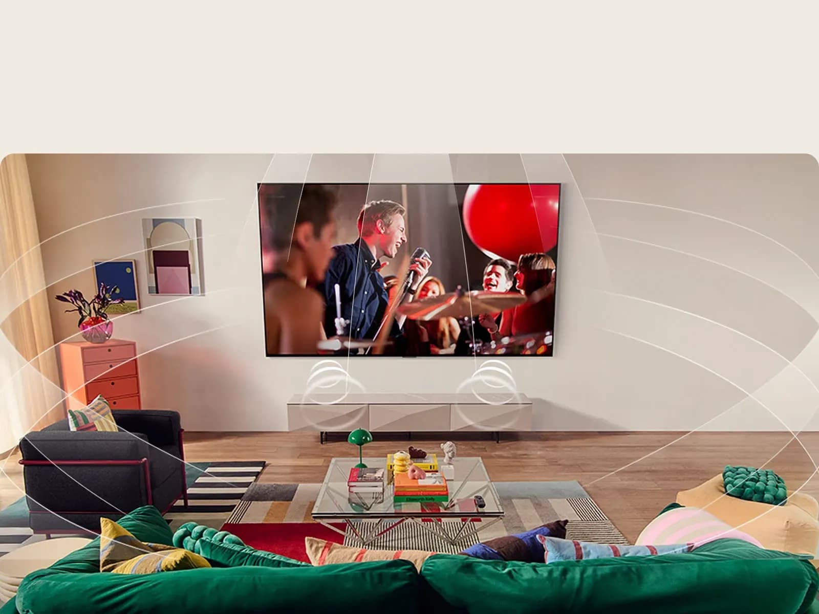 All-enocompassing surround sound with virtual 9.1.2 channels