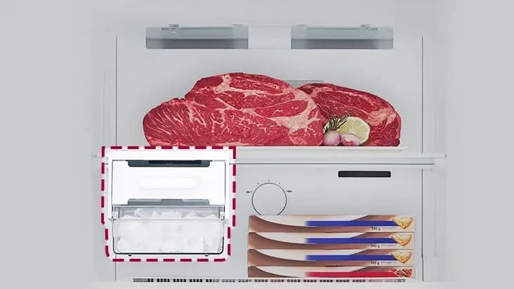 Increase freezer space